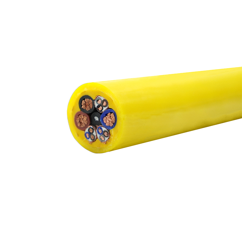 Cabo de enrolamento de balde de garra