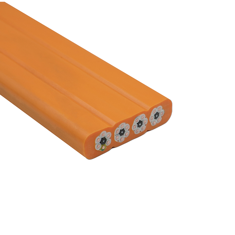 Guindaste de bainha composta viajando em cabo plano