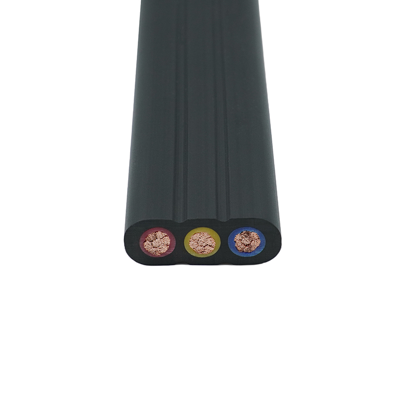 Cabo plano de viagem para guindaste com bainha de PVC