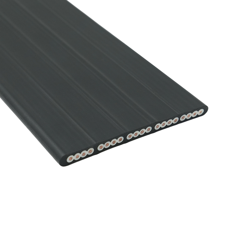 Cabo plano com certificação CE classificado como 300/500 V