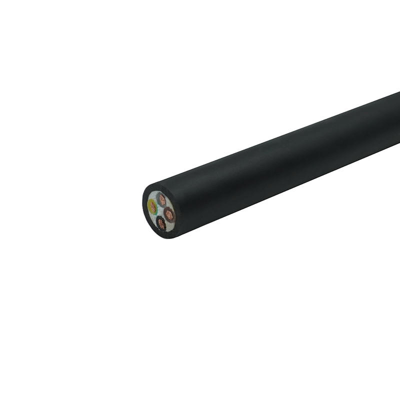 Cabo de corrente de arrasto de controle altamente flexível