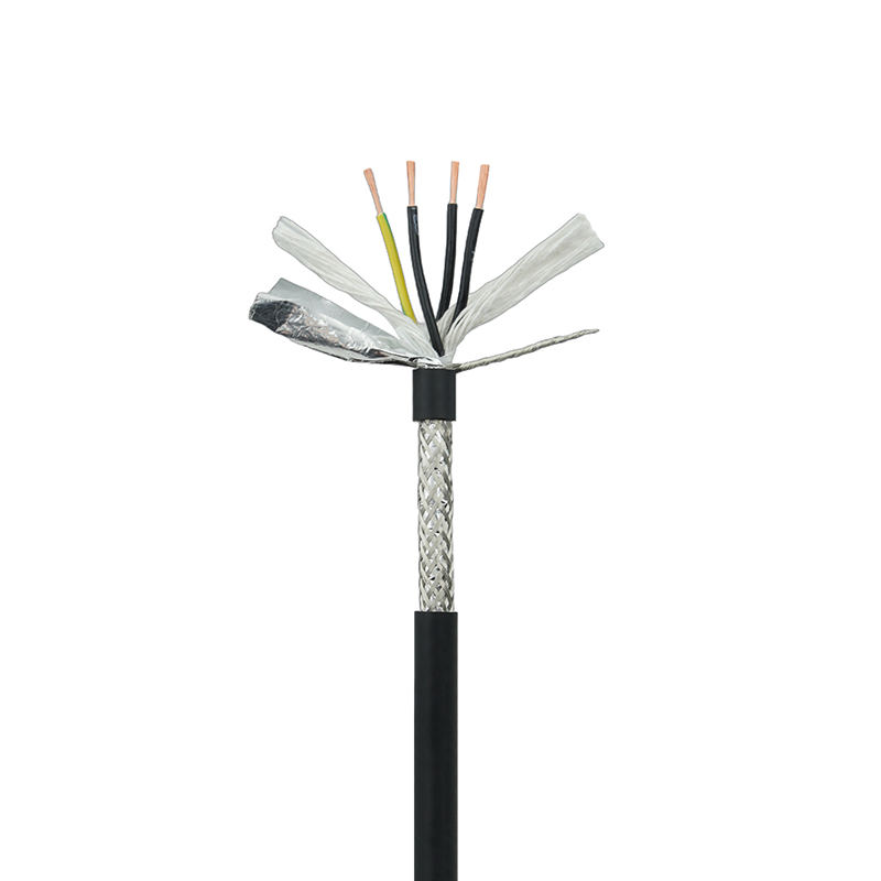 Cabo de corrente de arrasto de par trançado blindado flexível