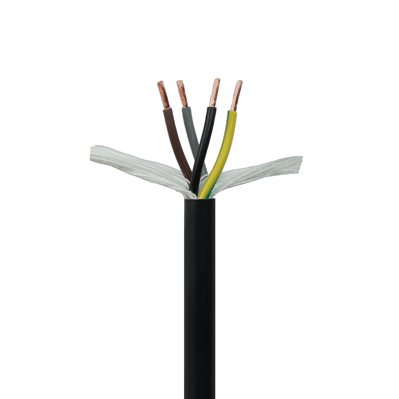 Cabo de corrente de arrasto de controle altamente flexível