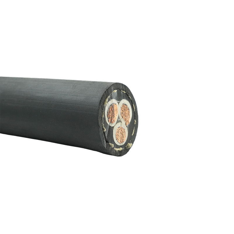 Cabo flexível de borracha resistente a óleo para serviços externos