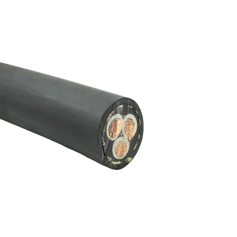 Cabo flexível de borracha resistente a óleo para serviços externos