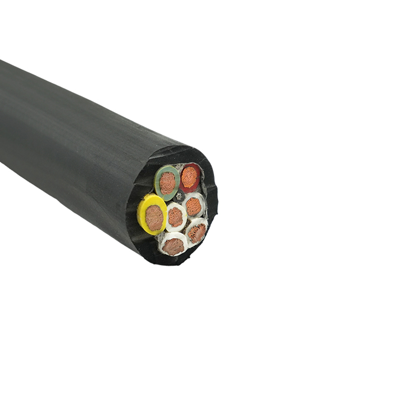 Cabo flexível resistente isolado com borracha de silicone